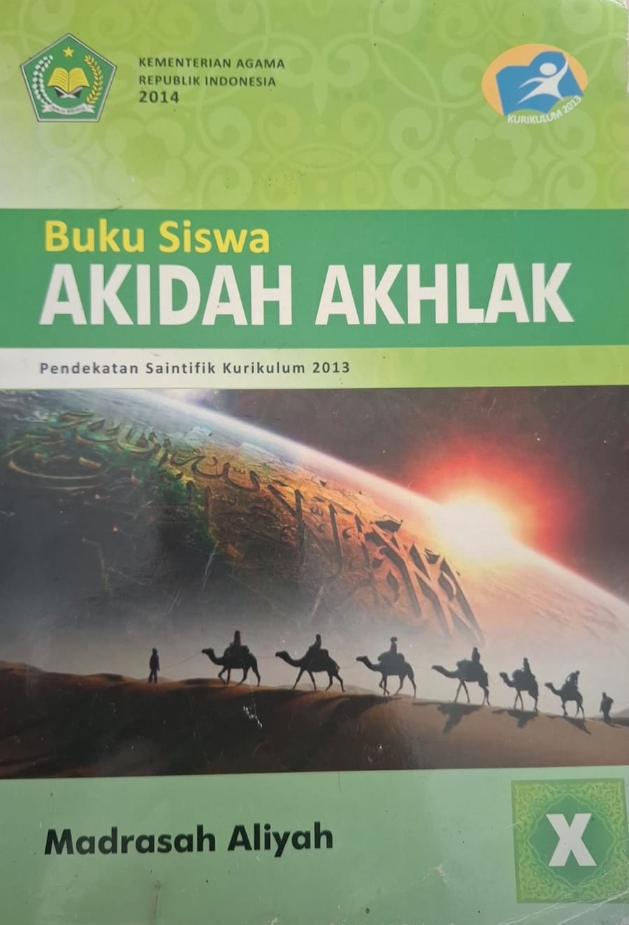 Akidah Akhlak MAdrasah Aliyah Kelas X