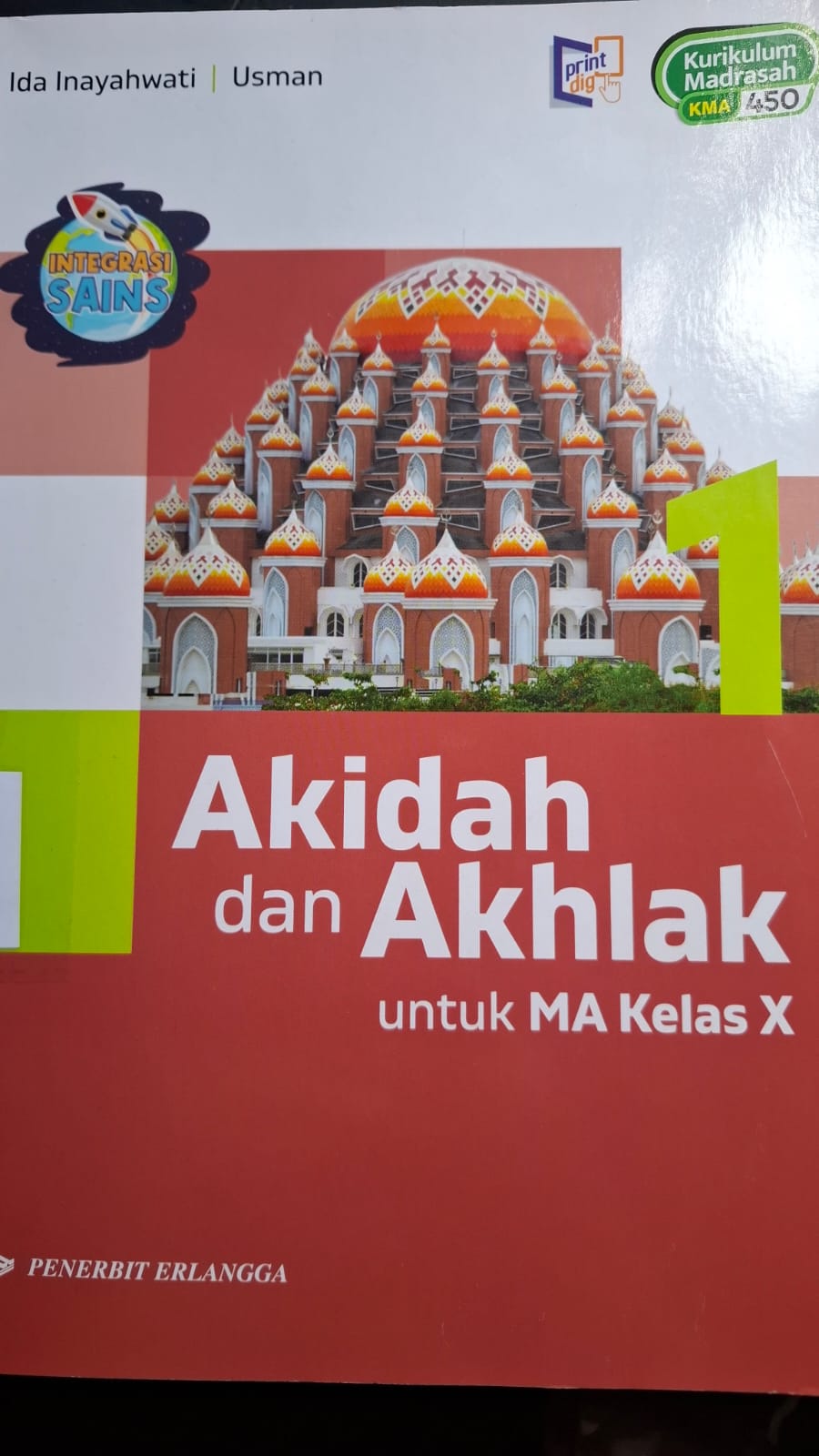 Akidah Akhlak Untuk MA Kelas X